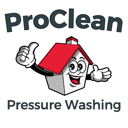 ProClean Pressure Washing Logo not transparent